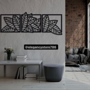 3 Pcs Flower Wall Decor