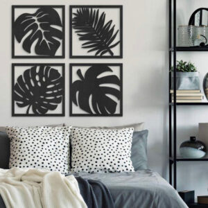 4 Pcs Leaf & Plants Set