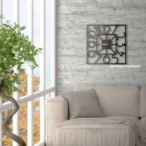 Square Clock 1 Pc Wall Clock